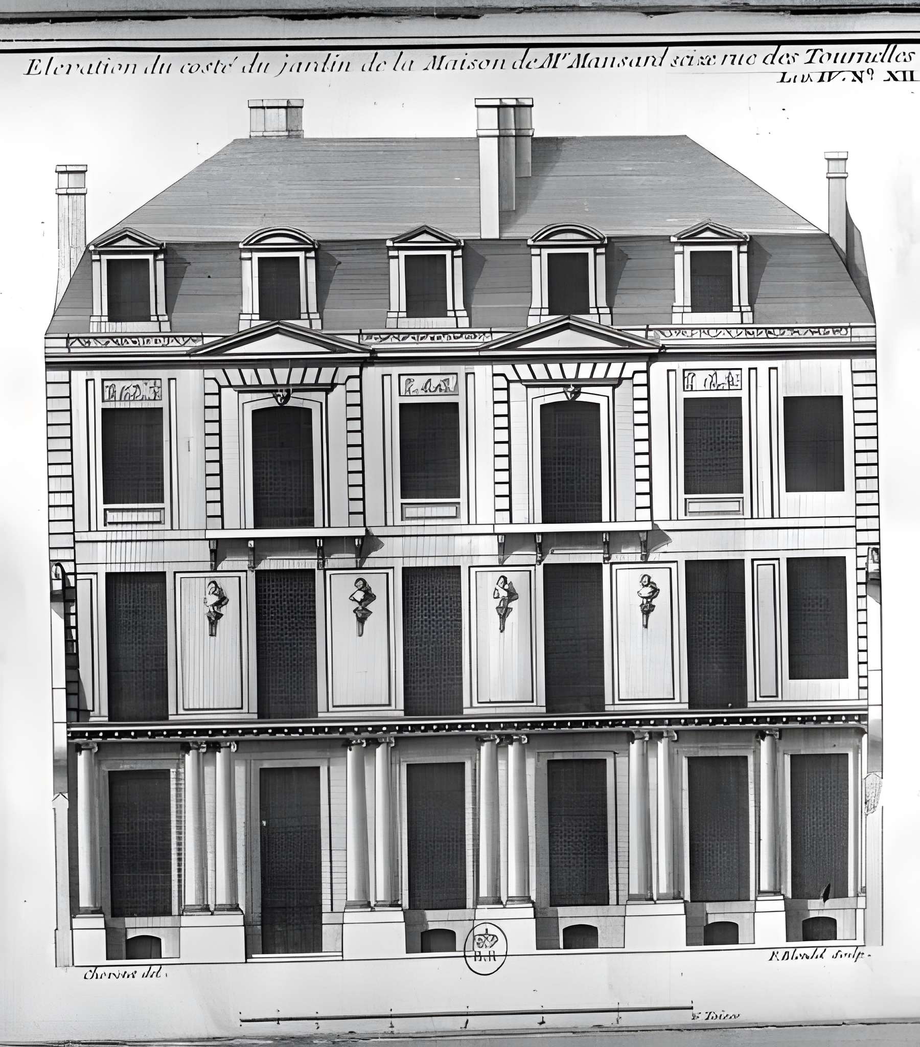 Hôtel Mansart dit aussi Hôtel de Sagonne