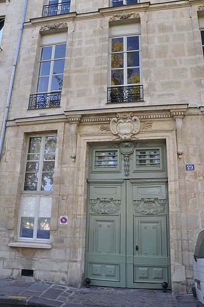 Photo de Hôtel particulier 29 Quai de Bourbon - Paris 4ème