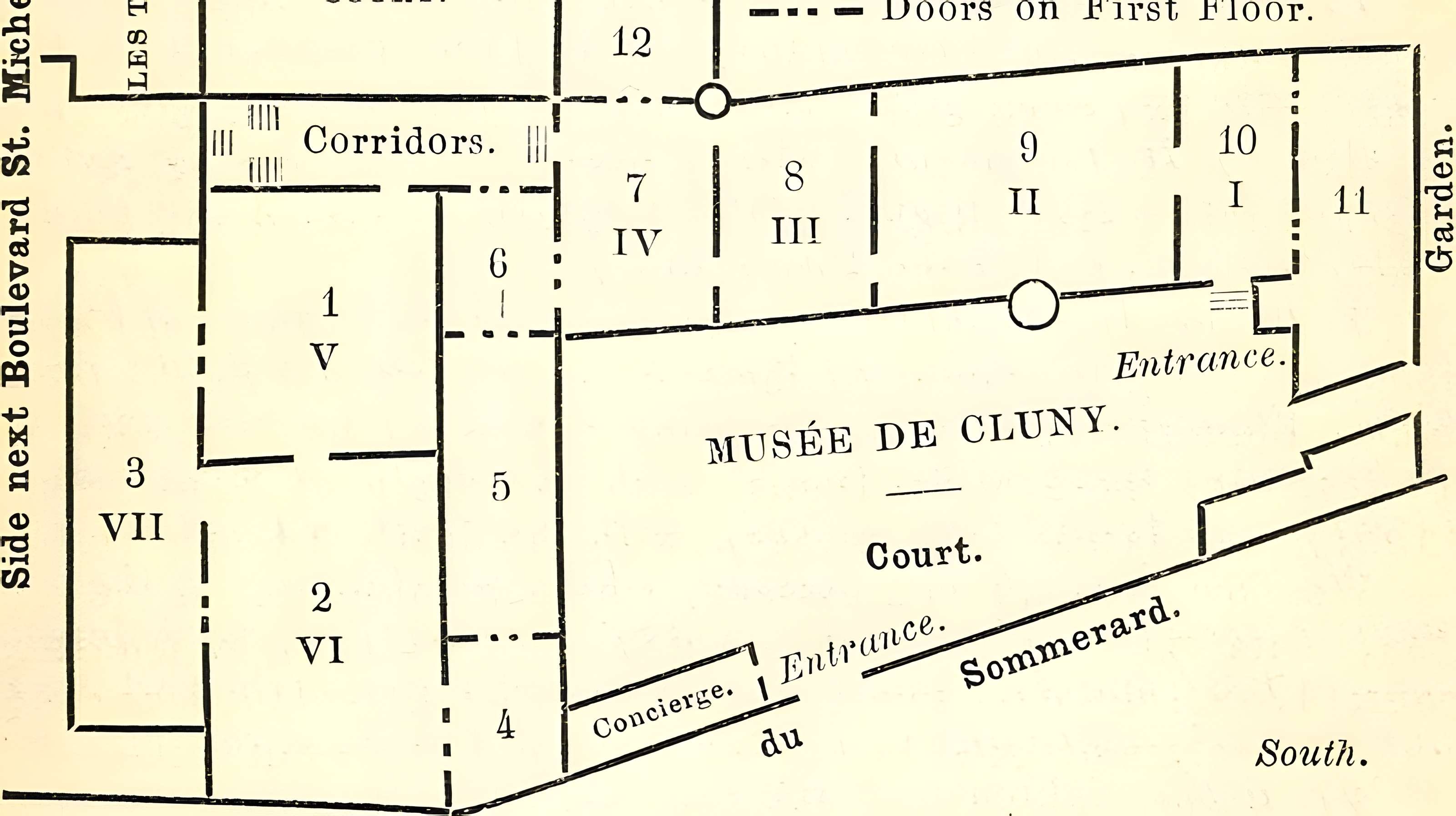Musée du Moyen Age - thermes et hôtel de Cluny