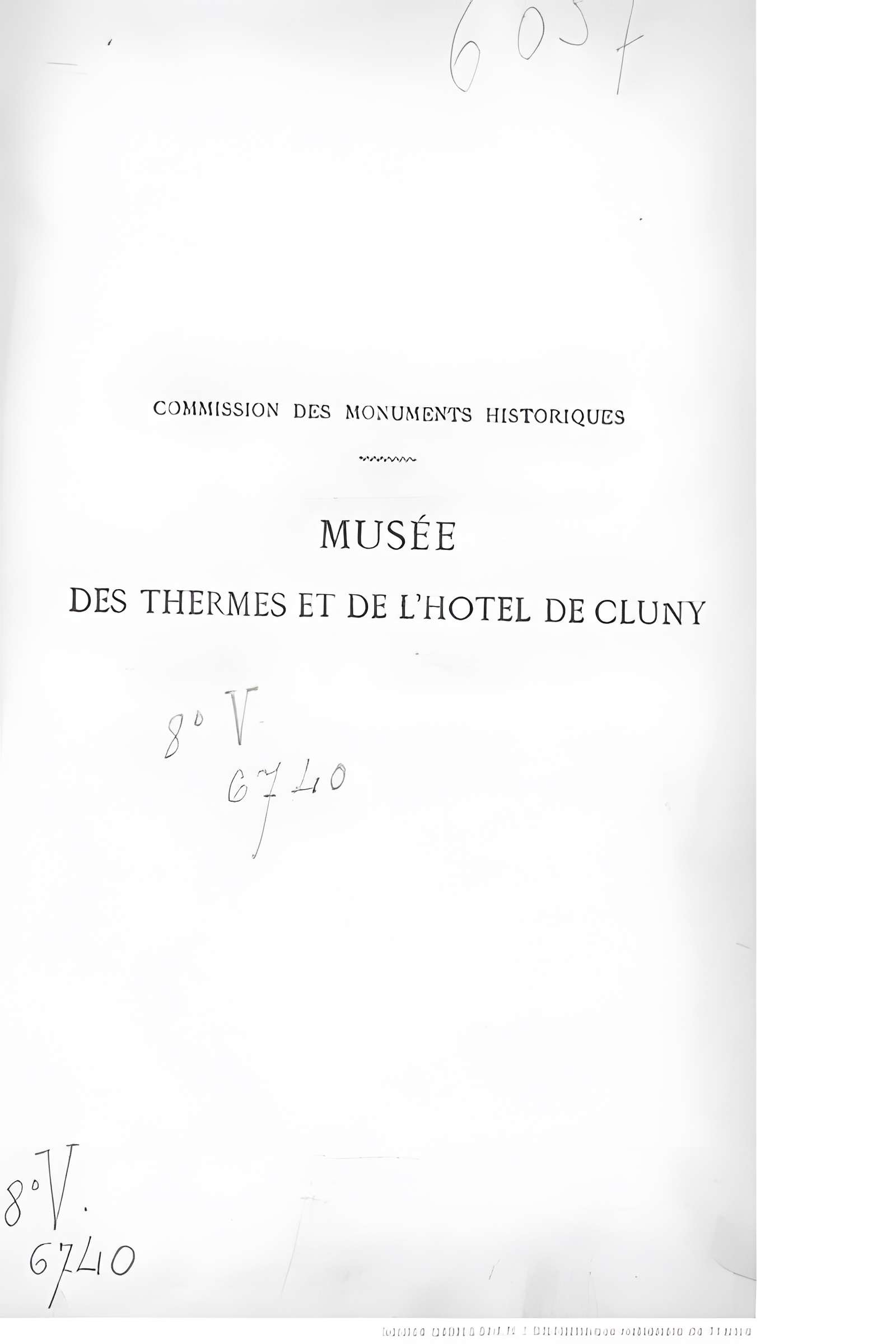 Musée du Moyen Age - thermes et hôtel de Cluny