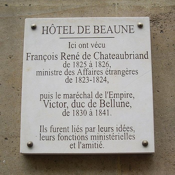 Photo de Hôtel de Beaune à Paris