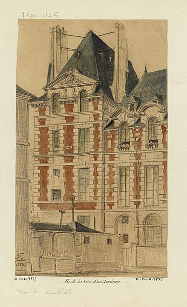 Hôtel de Furstemberg - Paris 6ème