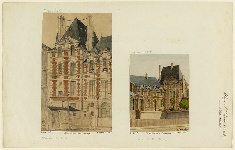 Hôtel de Furstemberg - Paris 6ème