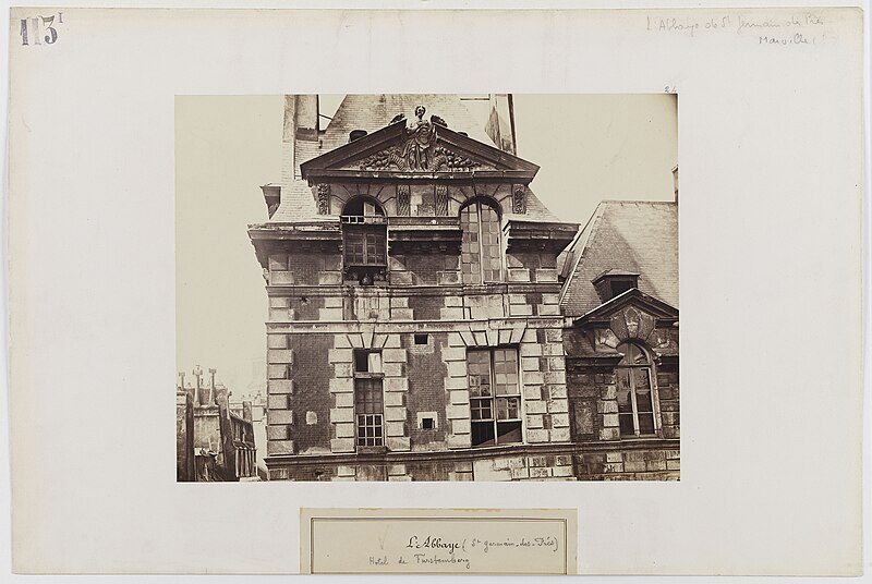 Hôtel de Furstemberg - Paris 6ème