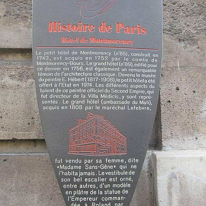 Photo de Hôtel de Montmorency-Bours - Paris 6ème