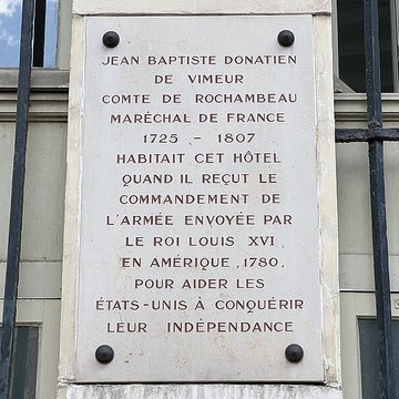 Hôtel dAsfeld ou Rochambeau