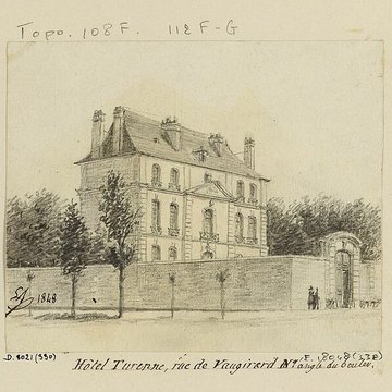 Hôtel de Turenne ou de Scarron - Paris 6ème