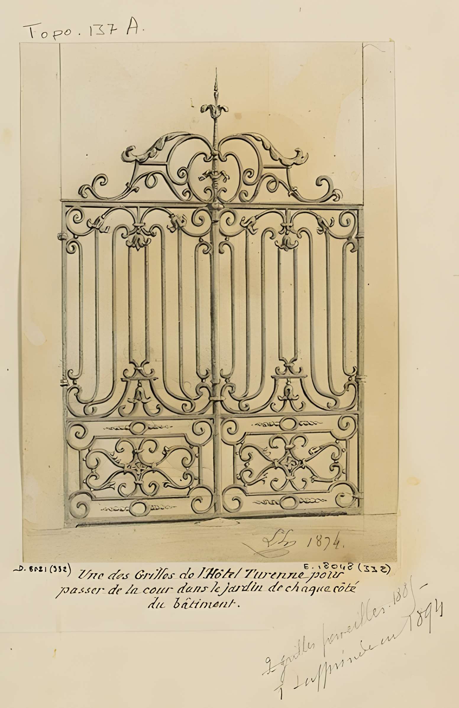 Hôtel de Turenne ou de Scarron - Paris 6ème