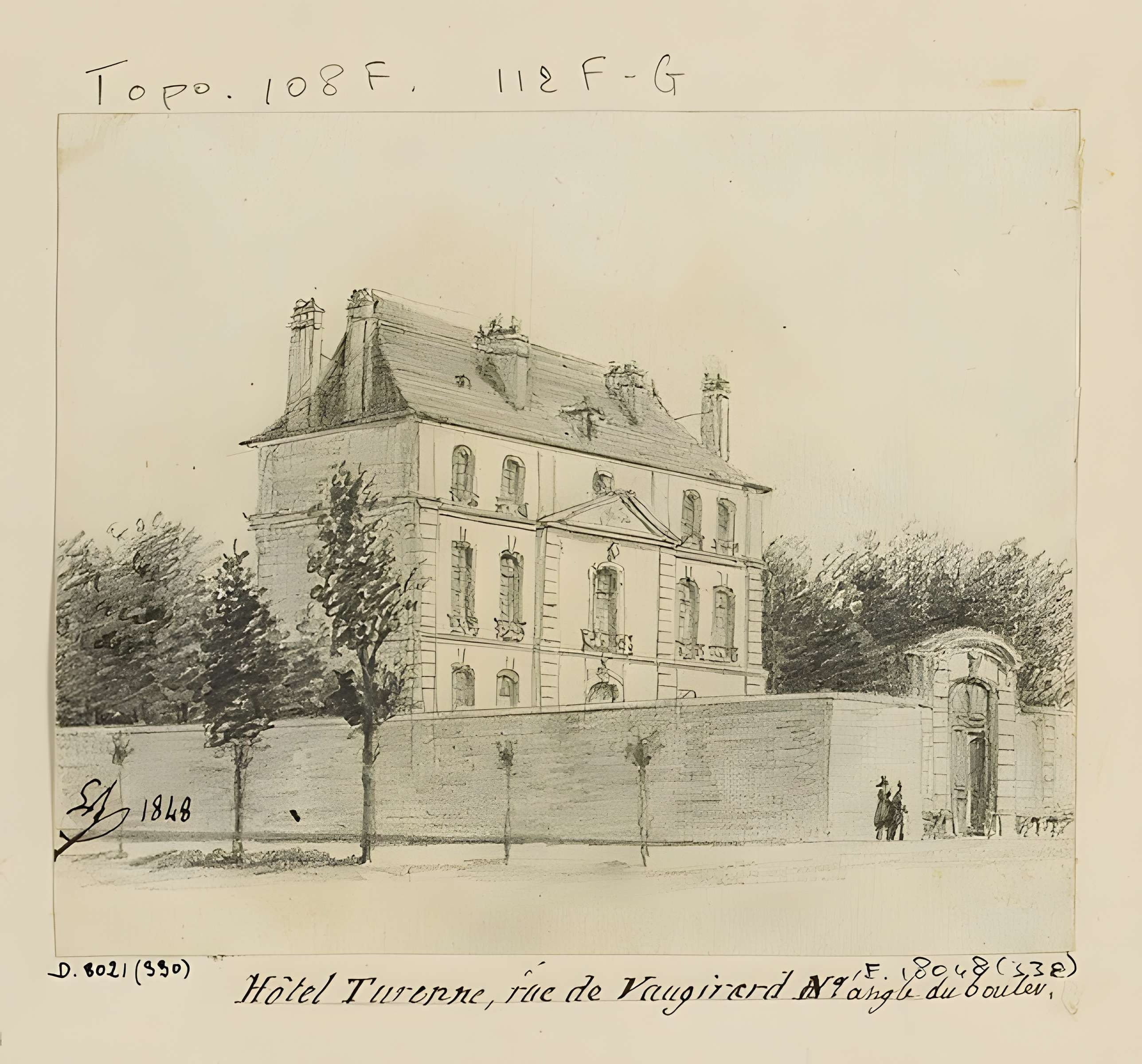 Hôtel de Turenne ou de Scarron - Paris 6ème
