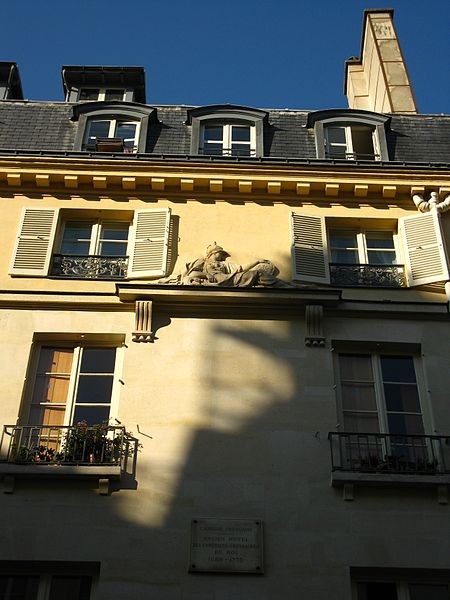 Photo de Hôtel des Comédiens ordinaires du roi - Paris 6ème