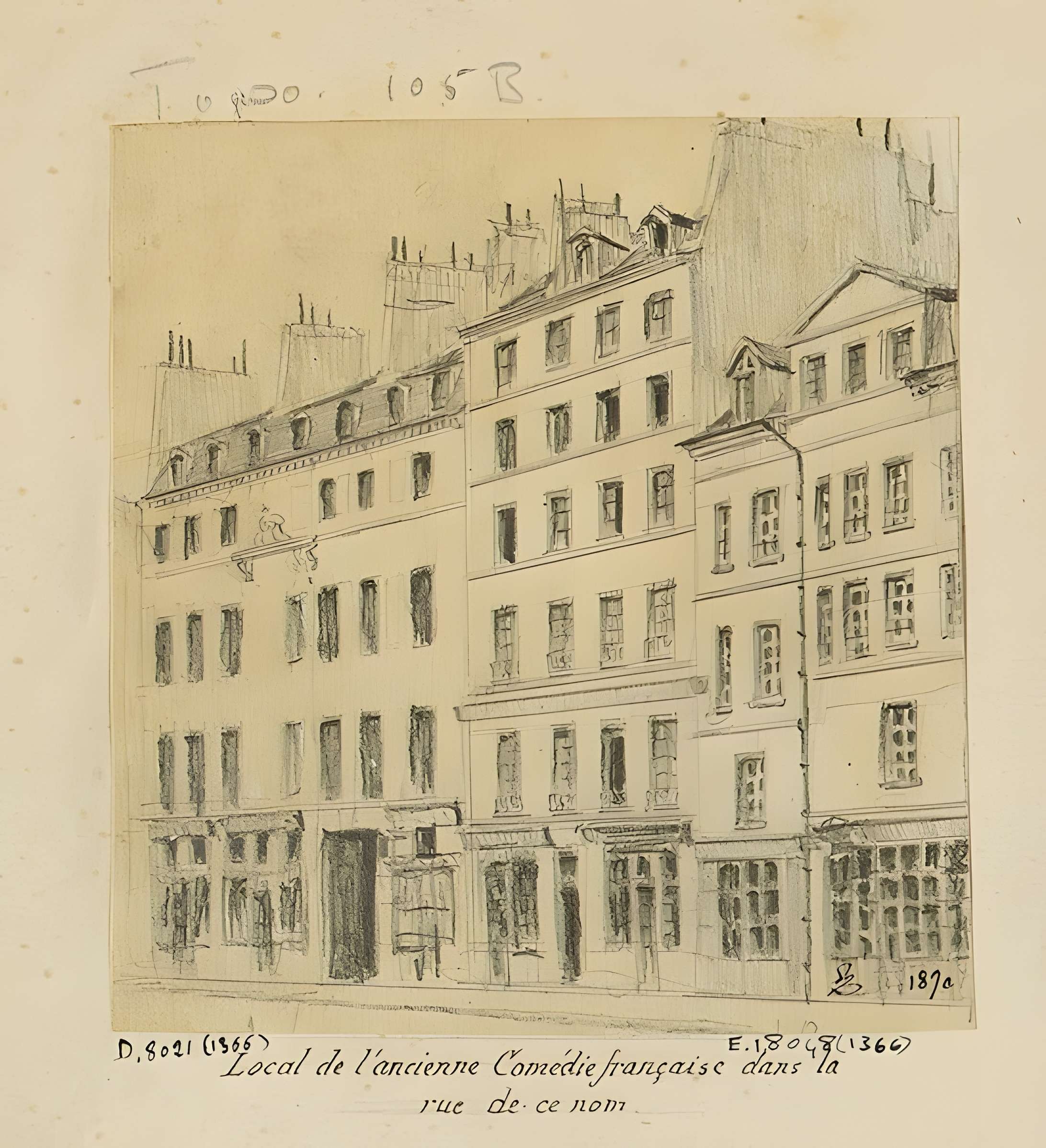 Hôtel des Comédiens ordinaires du roi - Paris 6ème