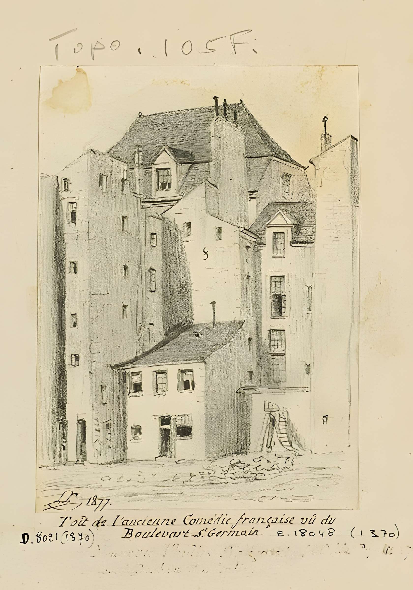 Hôtel des Comédiens ordinaires du roi - Paris 6ème