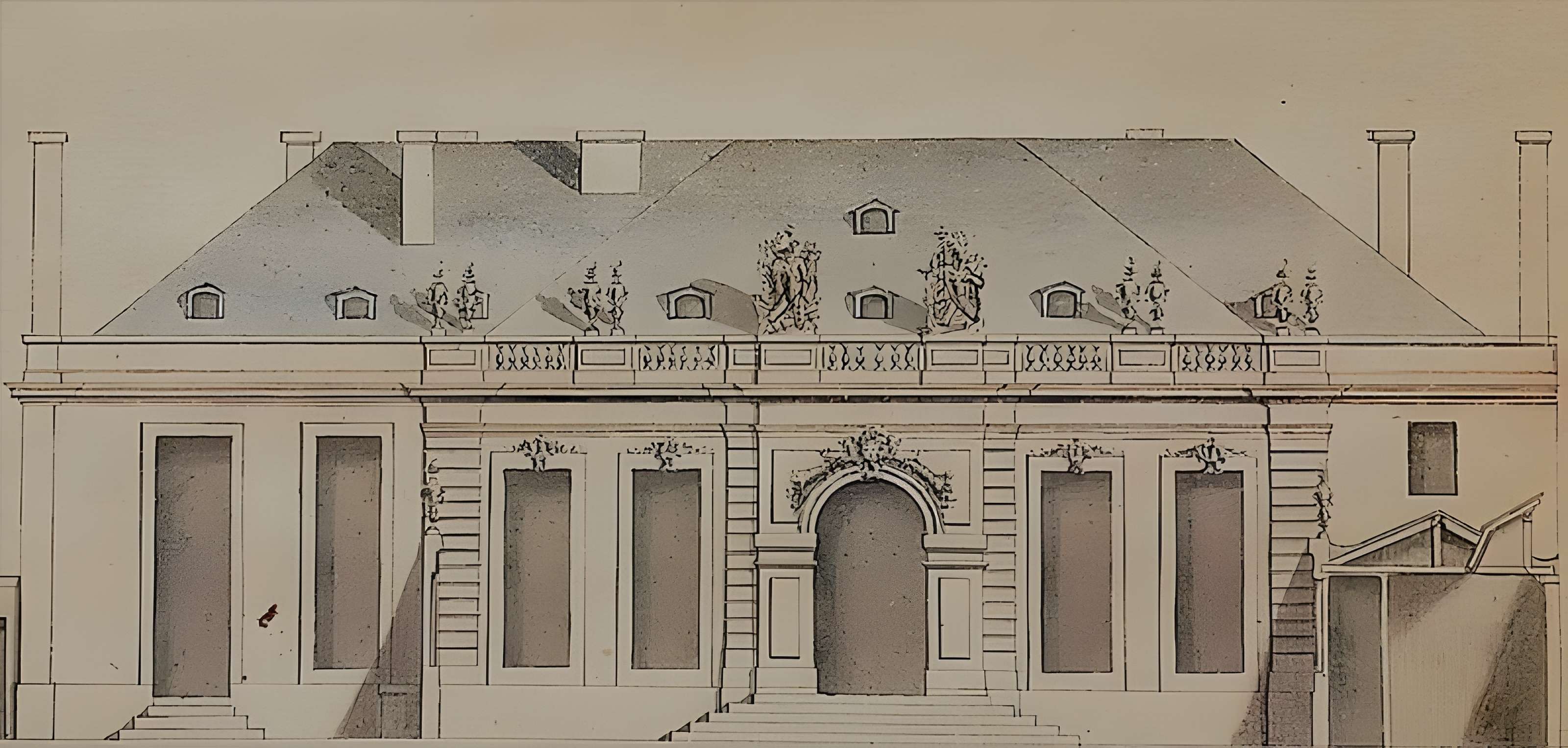 Hôtel de Bourbon-Condé à Paris