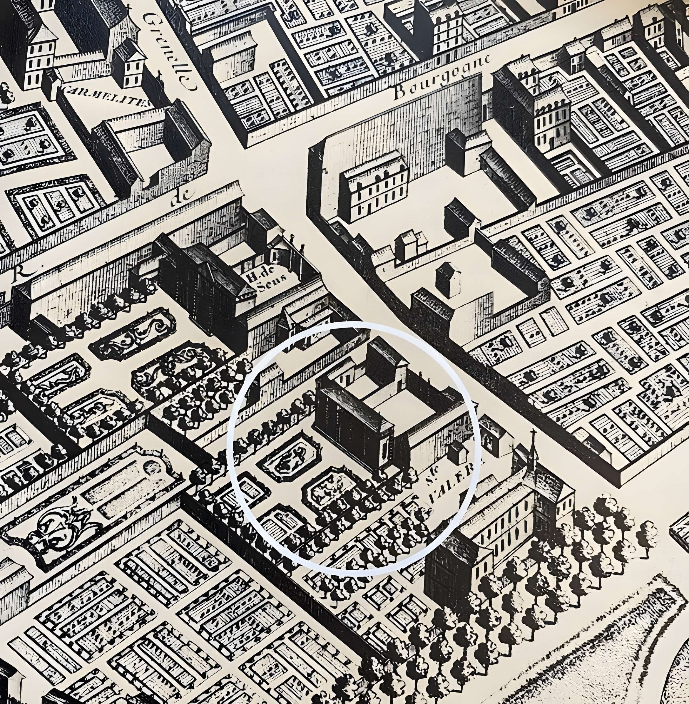 Hôtel de Bourbon-Condé à Paris