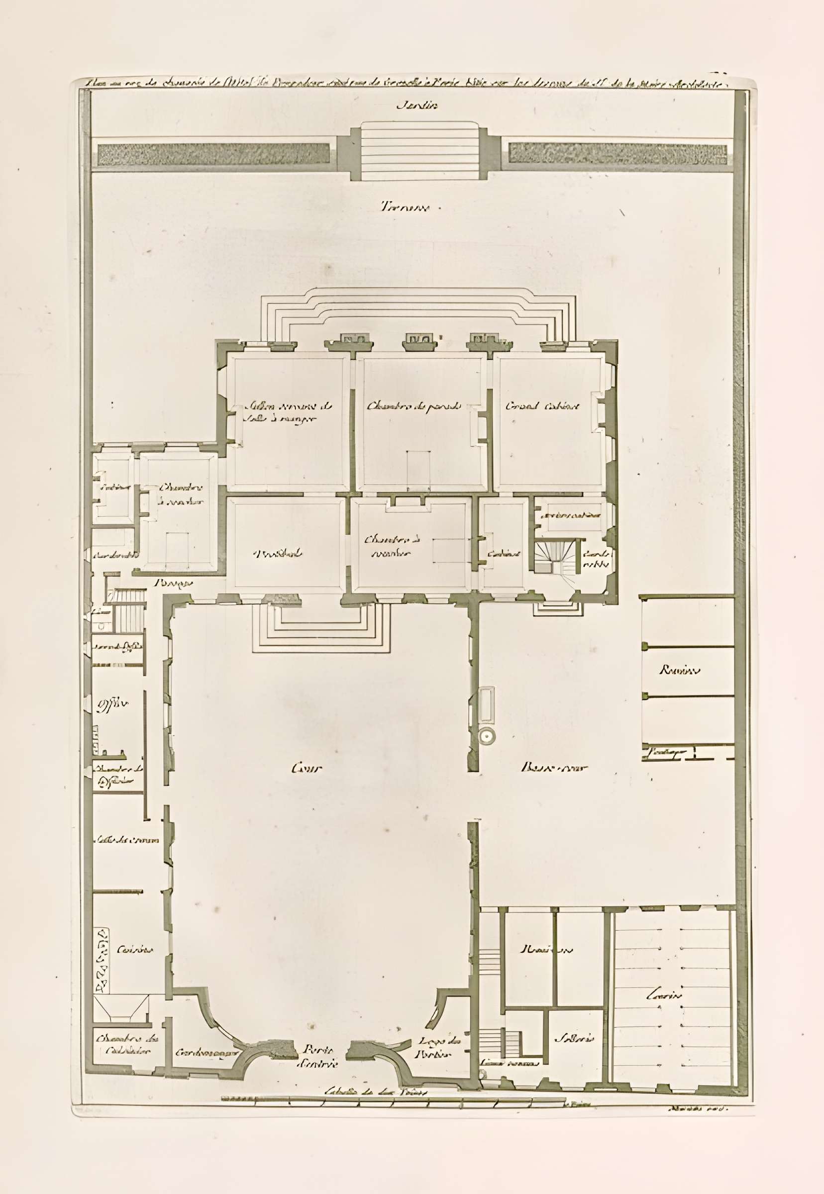 Hôtel de Bourbon-Condé à Paris