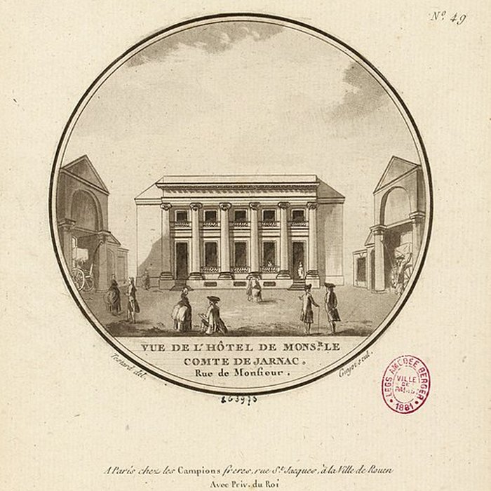 Photo de Hôtel de Jarnac à Paris