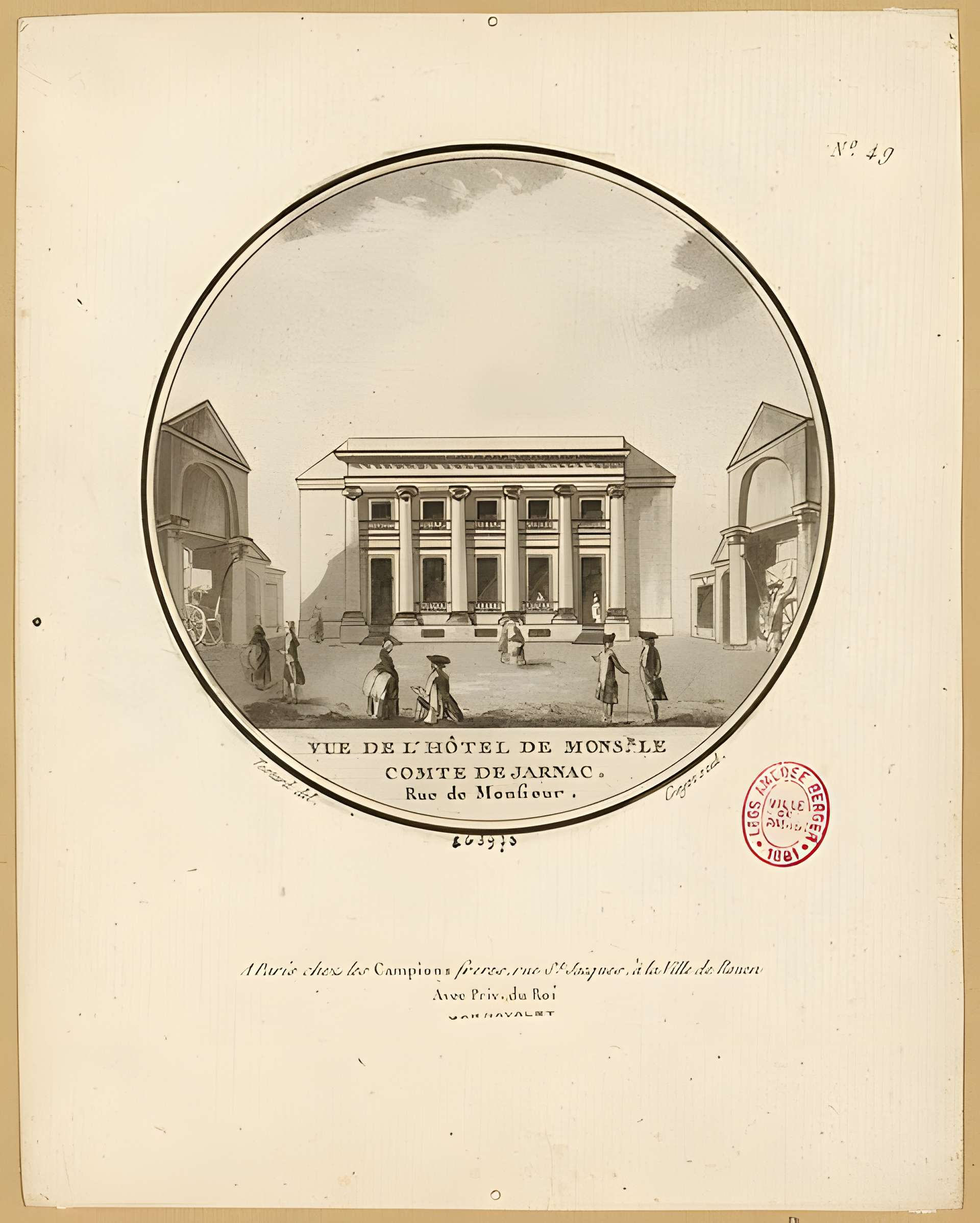 Hôtel de Jarnac à Paris