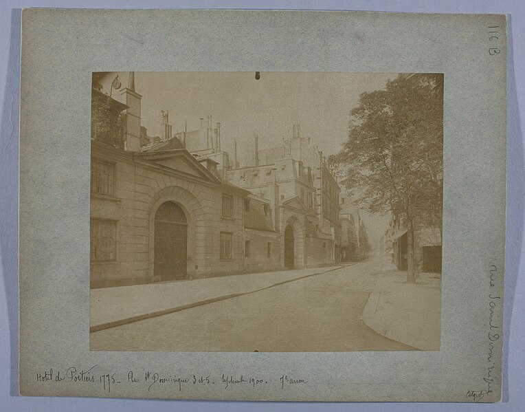 Hôtel de Tavannes - Paris 7ème