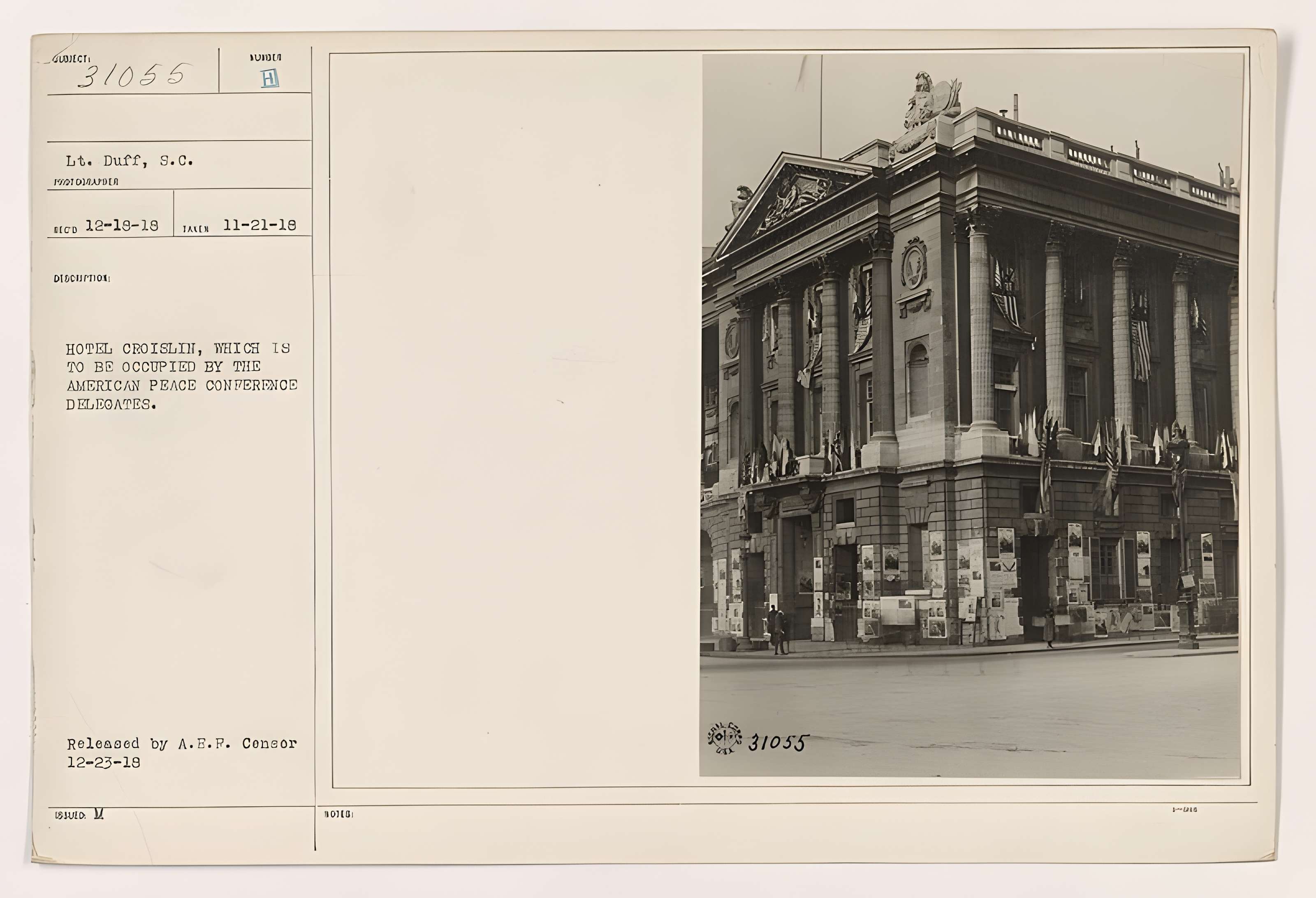 Hôtel de Coislin à Paris