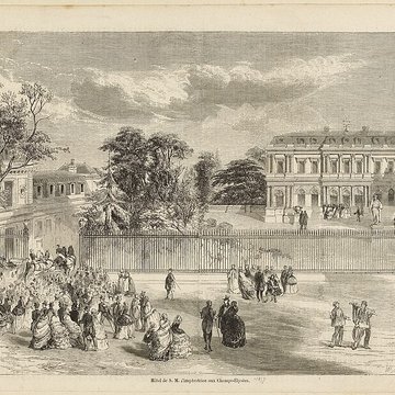 Immeuble dit Hôtel de lImpératrice Eugénie ou hôtel du Baron Hirsch