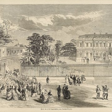 Immeuble dit Hôtel de lImpératrice Eugénie ou hôtel du Baron Hirsch