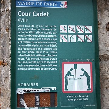 Hôtel Cromot du Bourg - Paris 9ème