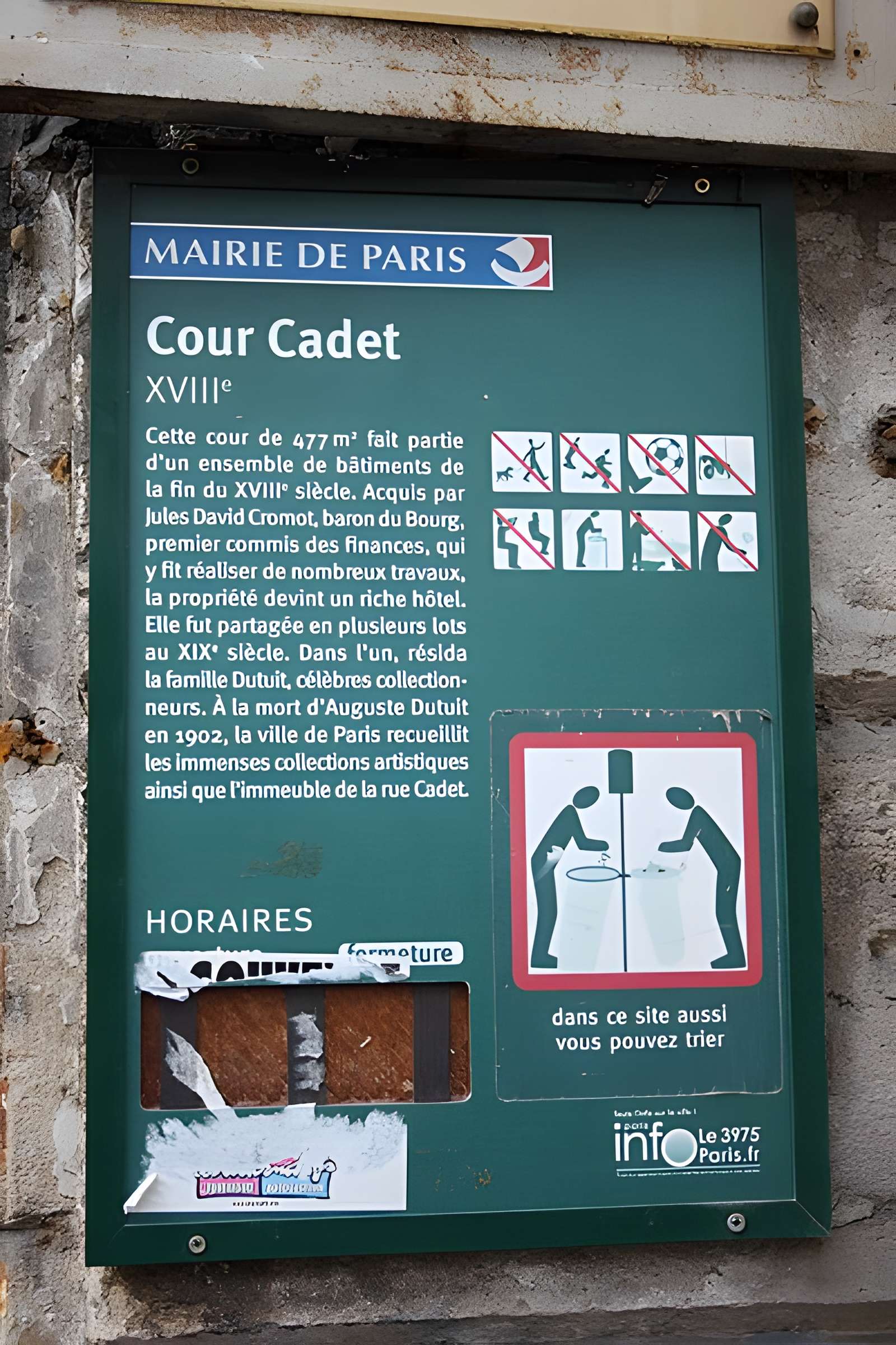 Hôtel Cromot du Bourg - Paris 9ème