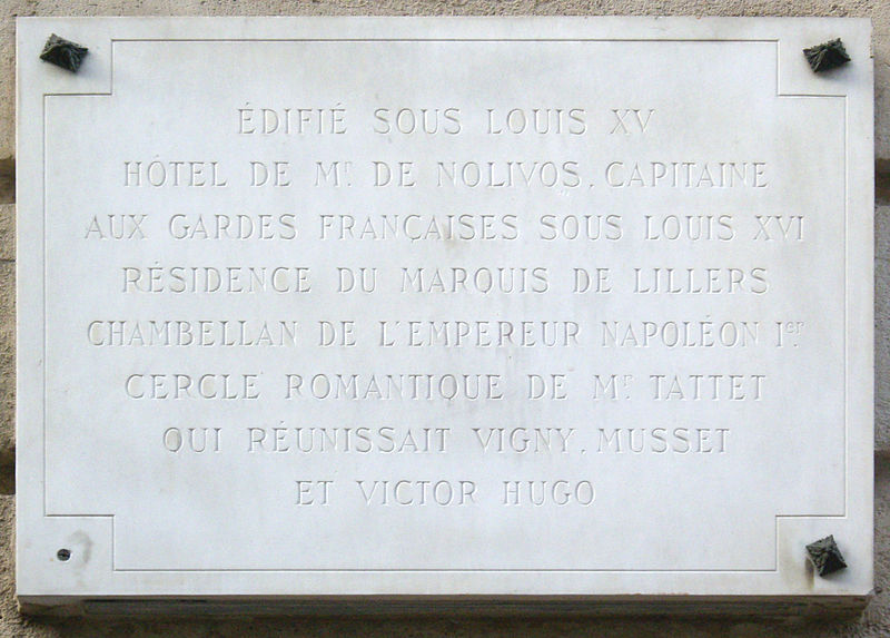 Hôtel Le Duc de Biéville - Paris 9ème