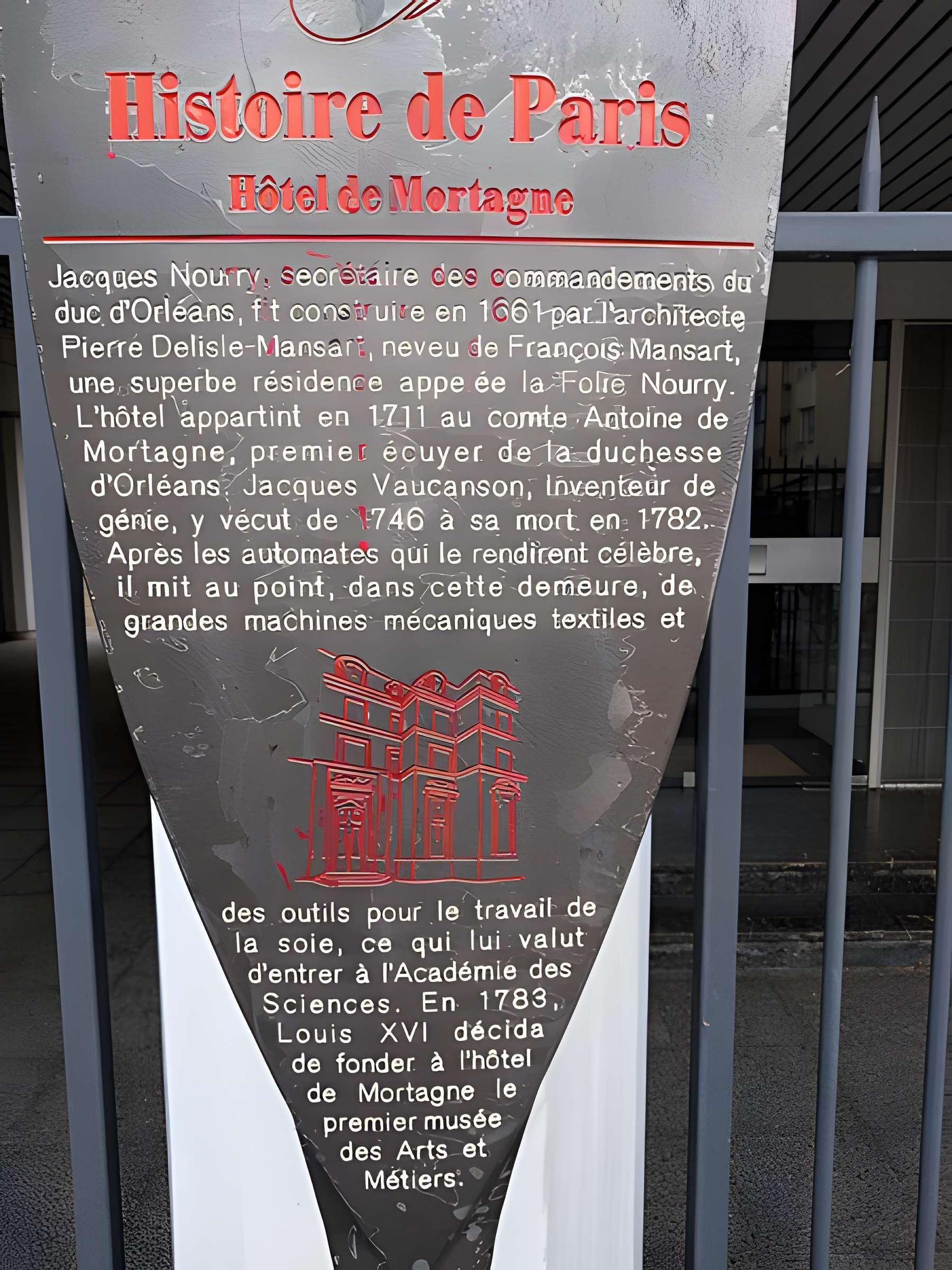 Ancien Hôtel de Mortagne ou de Vaucanson