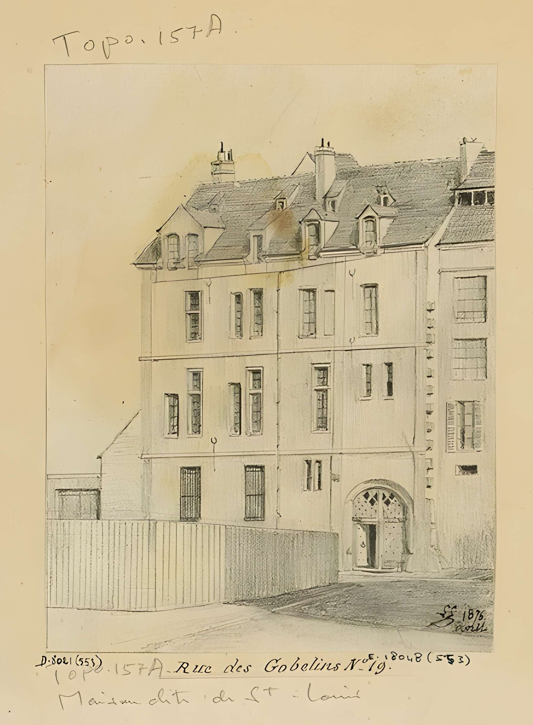 Îlot de la Reine Blanche à Paris