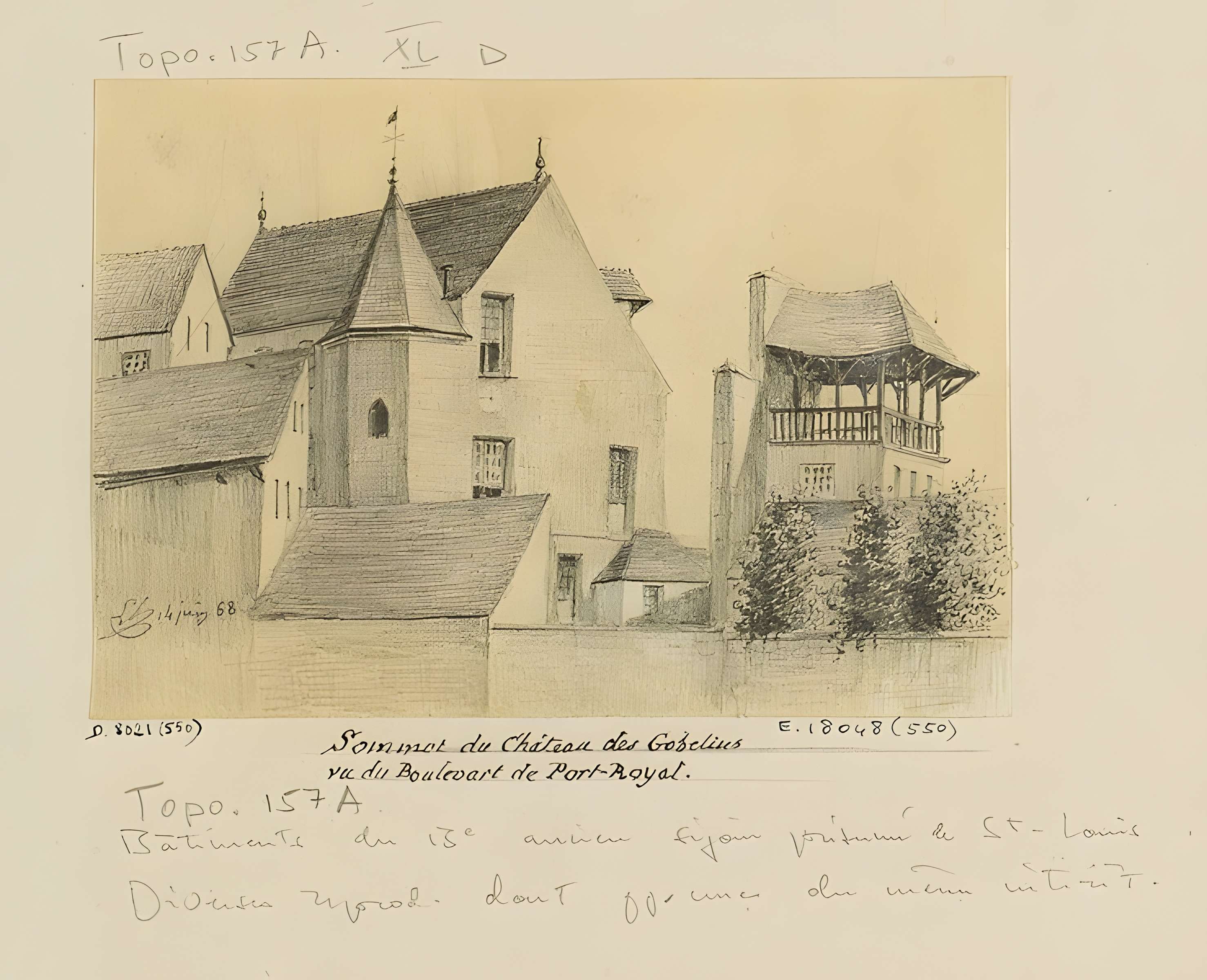 Îlot de la Reine Blanche à Paris