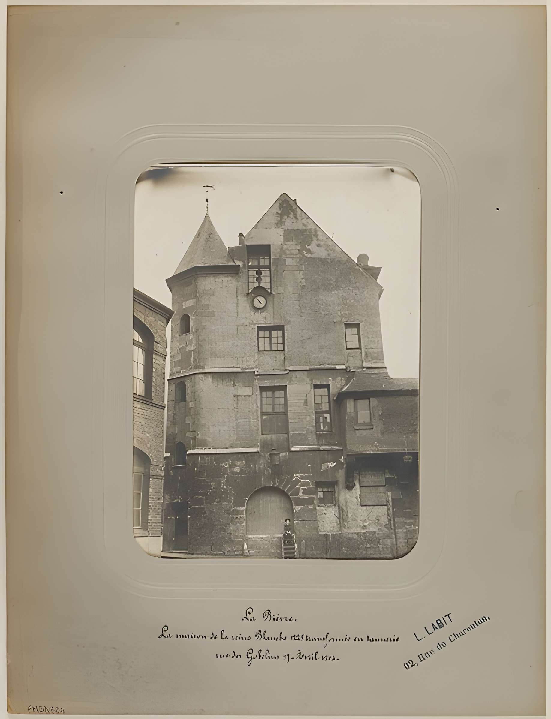 Îlot de la Reine Blanche à Paris