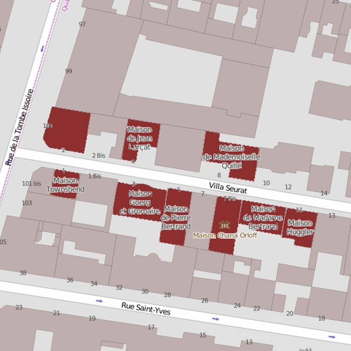 Photo de Villa Seurat - Paris 14ème