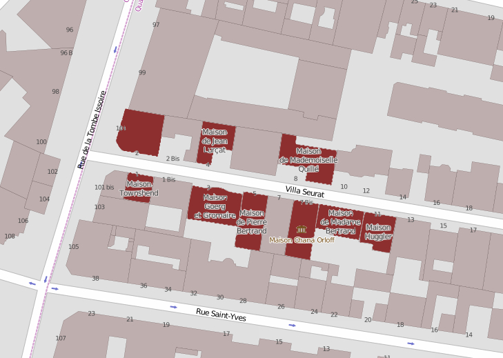 Villa Seurat - Paris 14ème