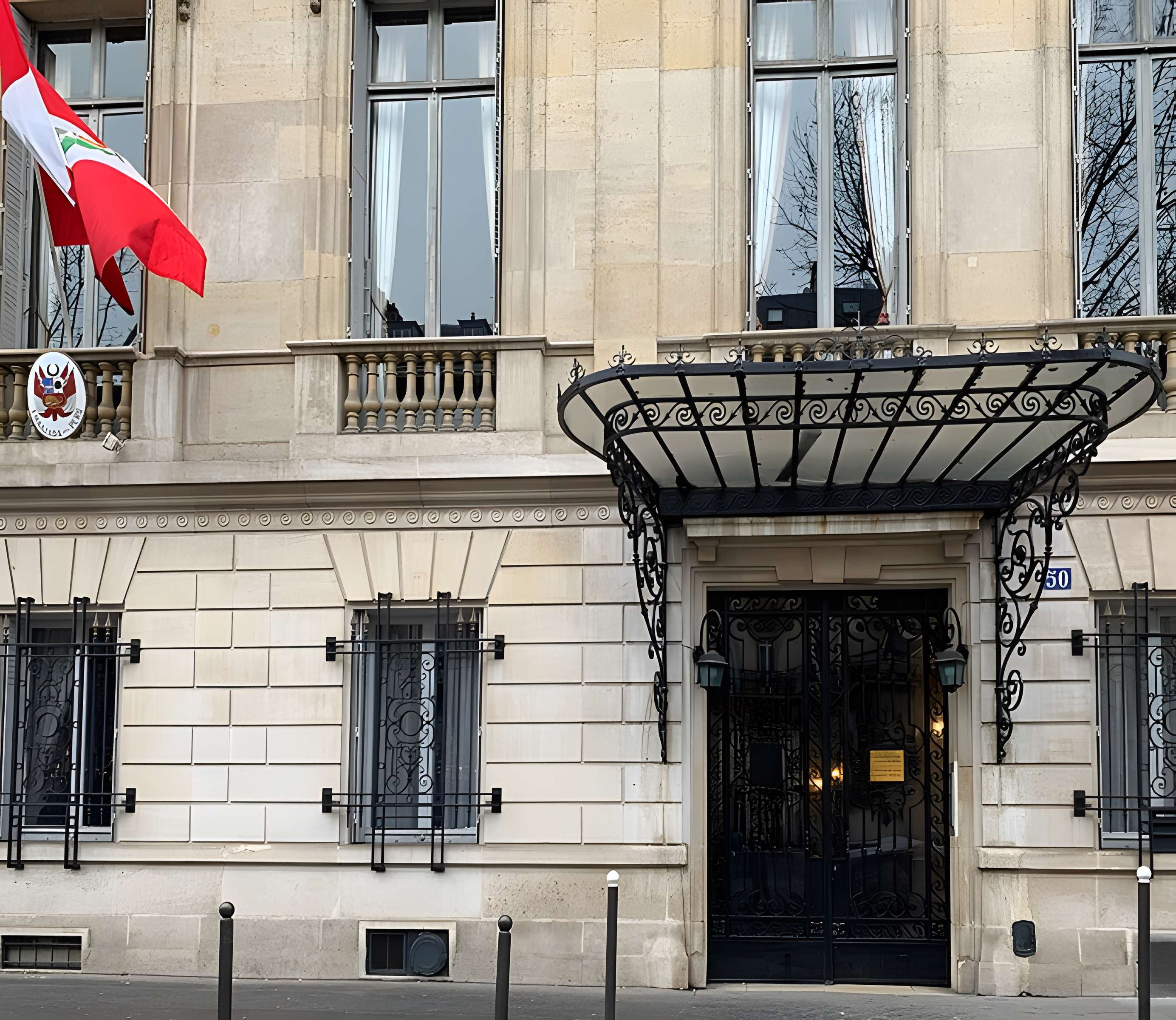 Immeuble de l'Ambassade du Pérou (résidence de l'ambassadeur)
