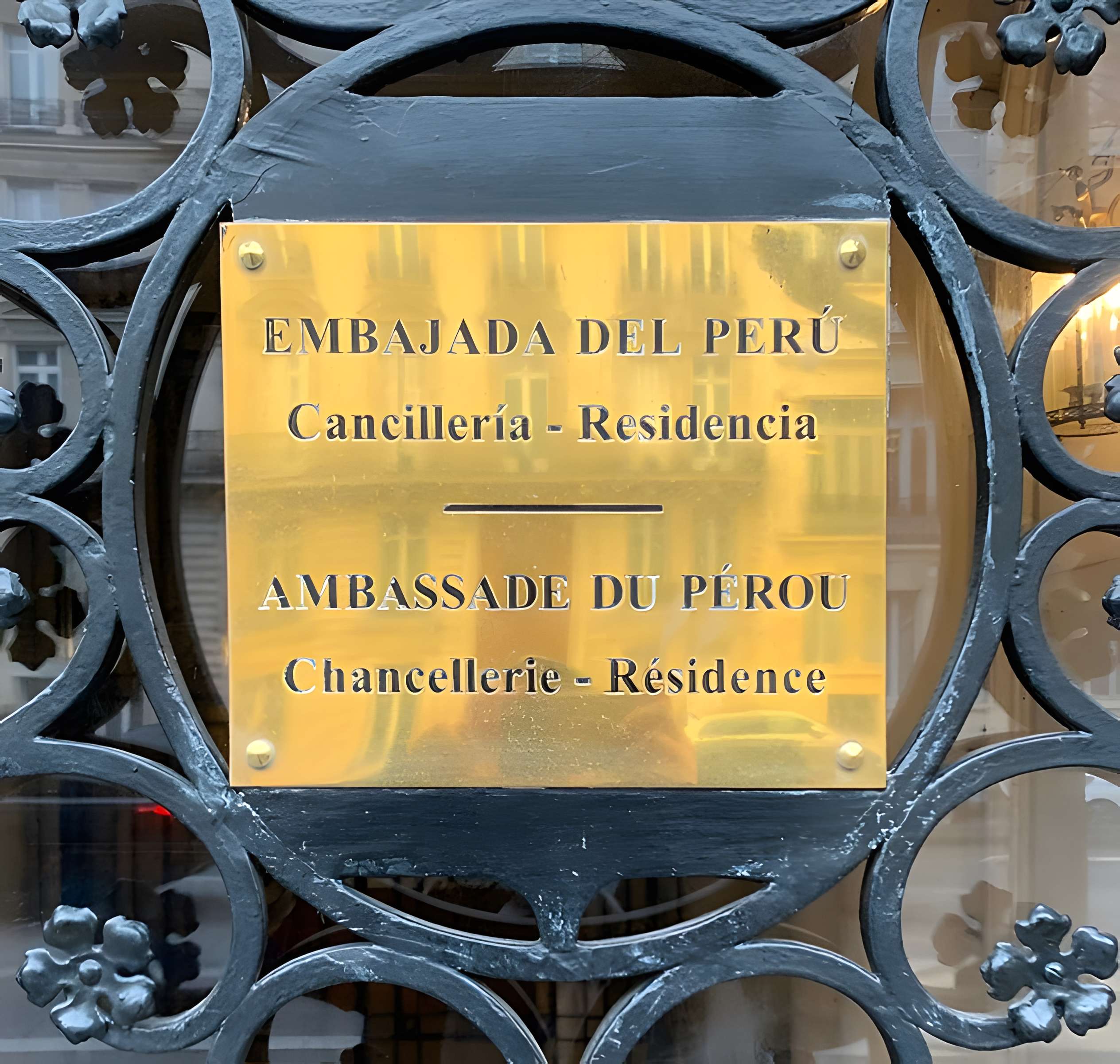 Immeuble de l'Ambassade du Pérou (résidence de l'ambassadeur)