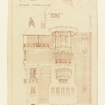 Ancien Hôtel Véron ou Château dAuteuil, dit aussi Hôtel Puscher ou de Pérignon