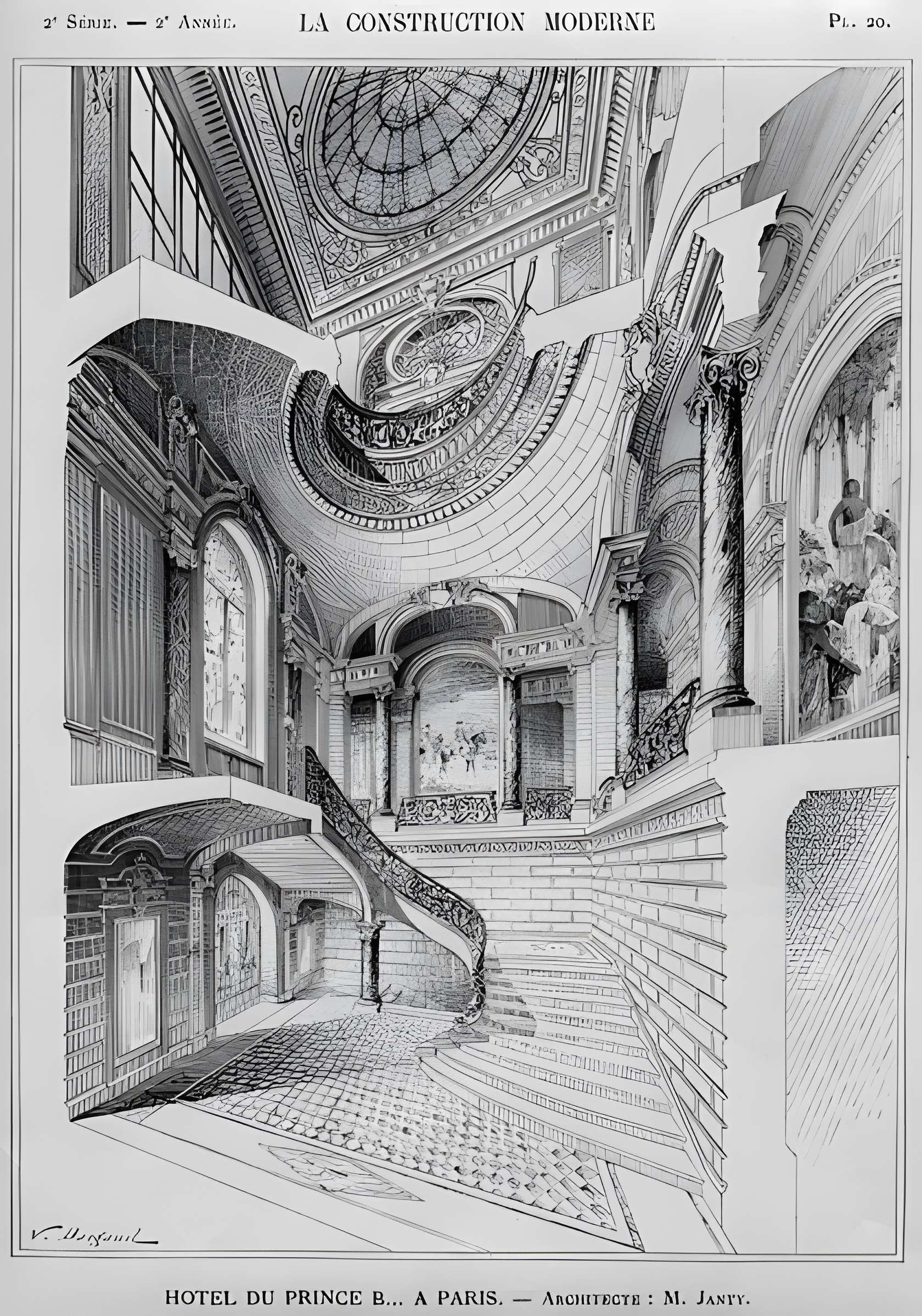 Ancien Hôtel Véron ou Château d'Auteuil, dit aussi Hôtel Puscher ou de Pérignon