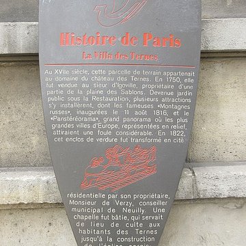 Château des Ternes à Paris