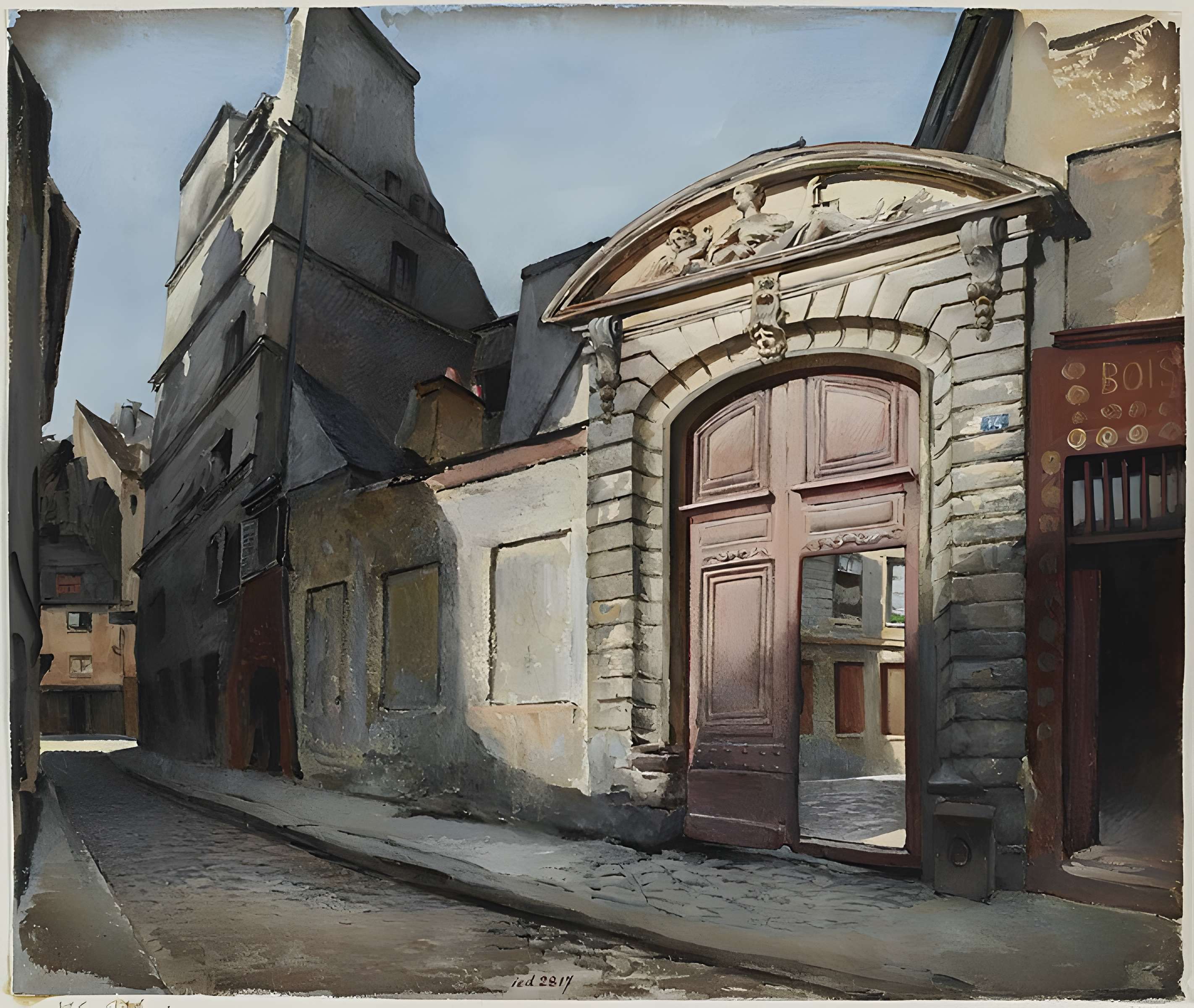 Immeuble 14 Rue Saint-Julien-le-Pauvre - Paris 5ème