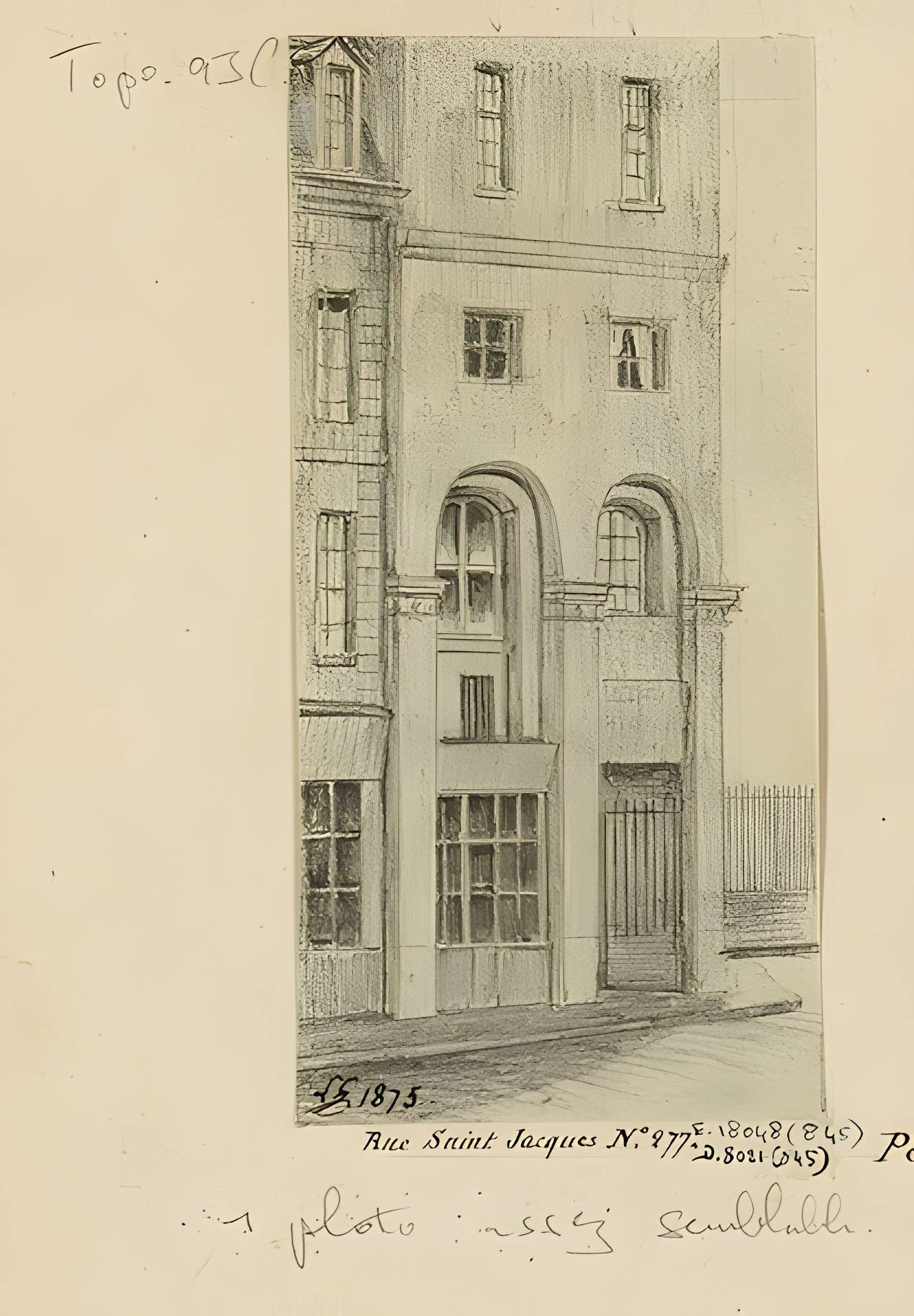 Immeuble 277 Rue Saint-Jacques - Paris 5ème