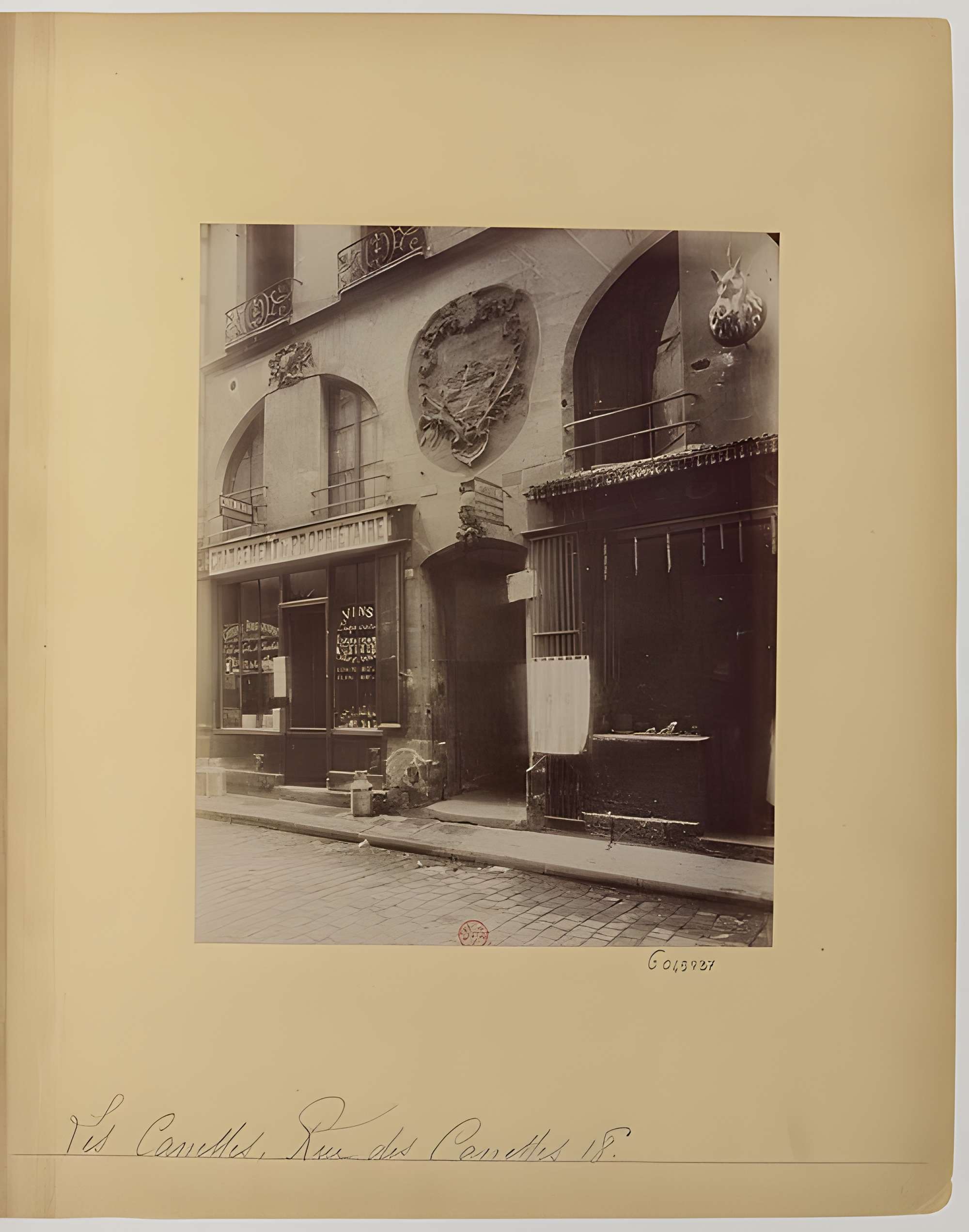 Immeuble 18 Rue des Canettes - Paris 6ème