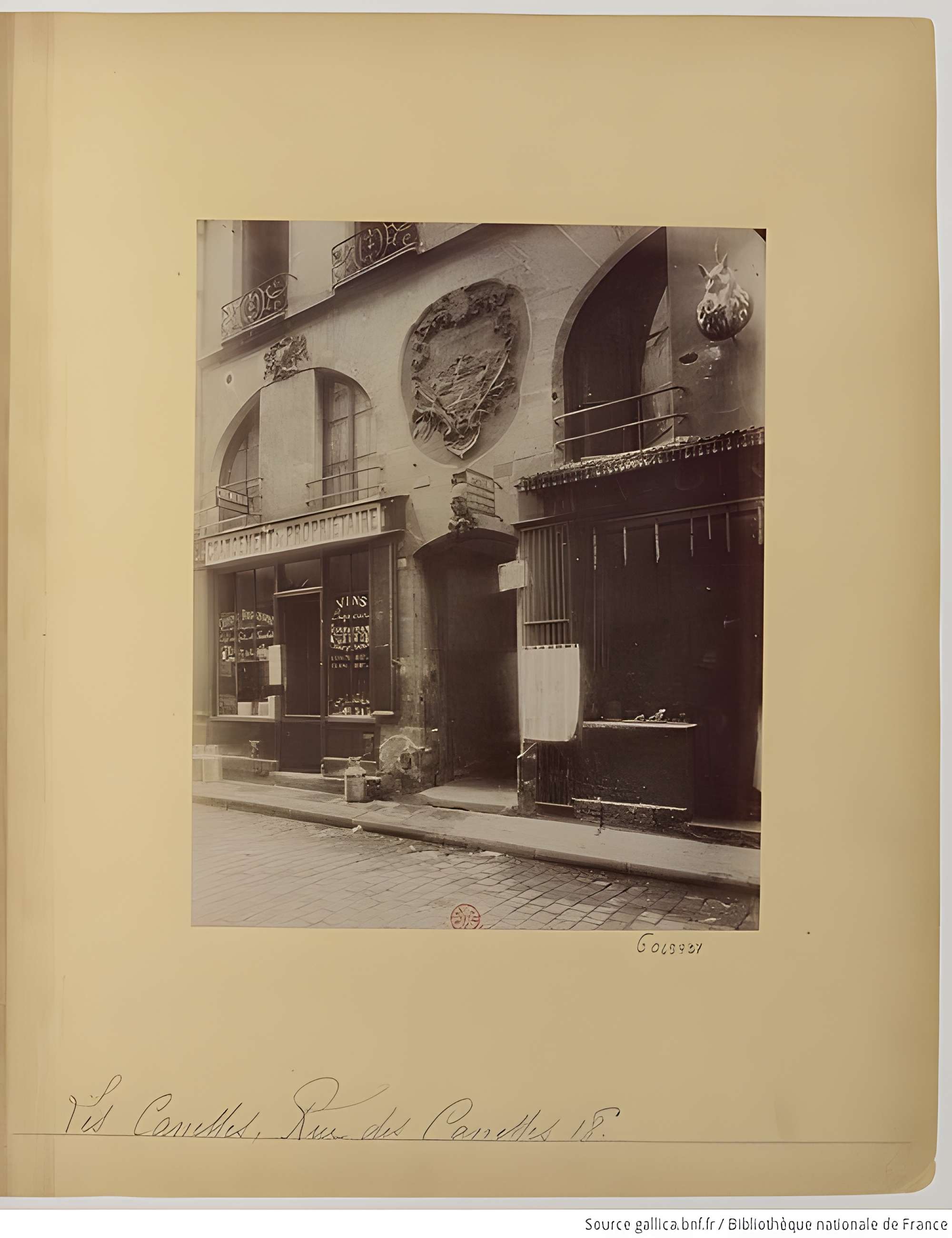 Immeuble 18 Rue des Canettes - Paris 6ème