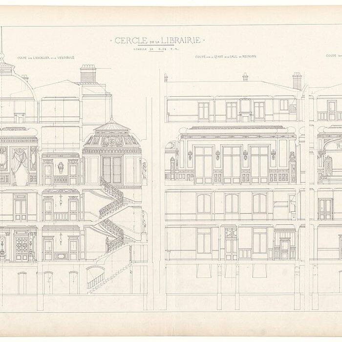 Photo de Immeuble du Cercle de la Librairie - Paris 6ème