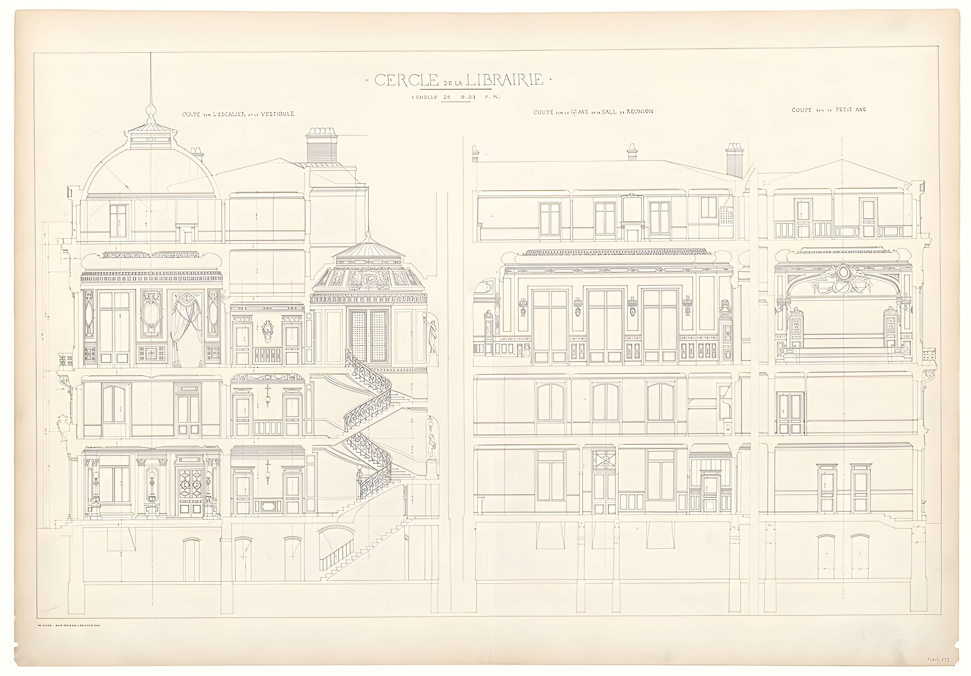 Immeuble du Cercle de la Librairie - Paris 6ème
