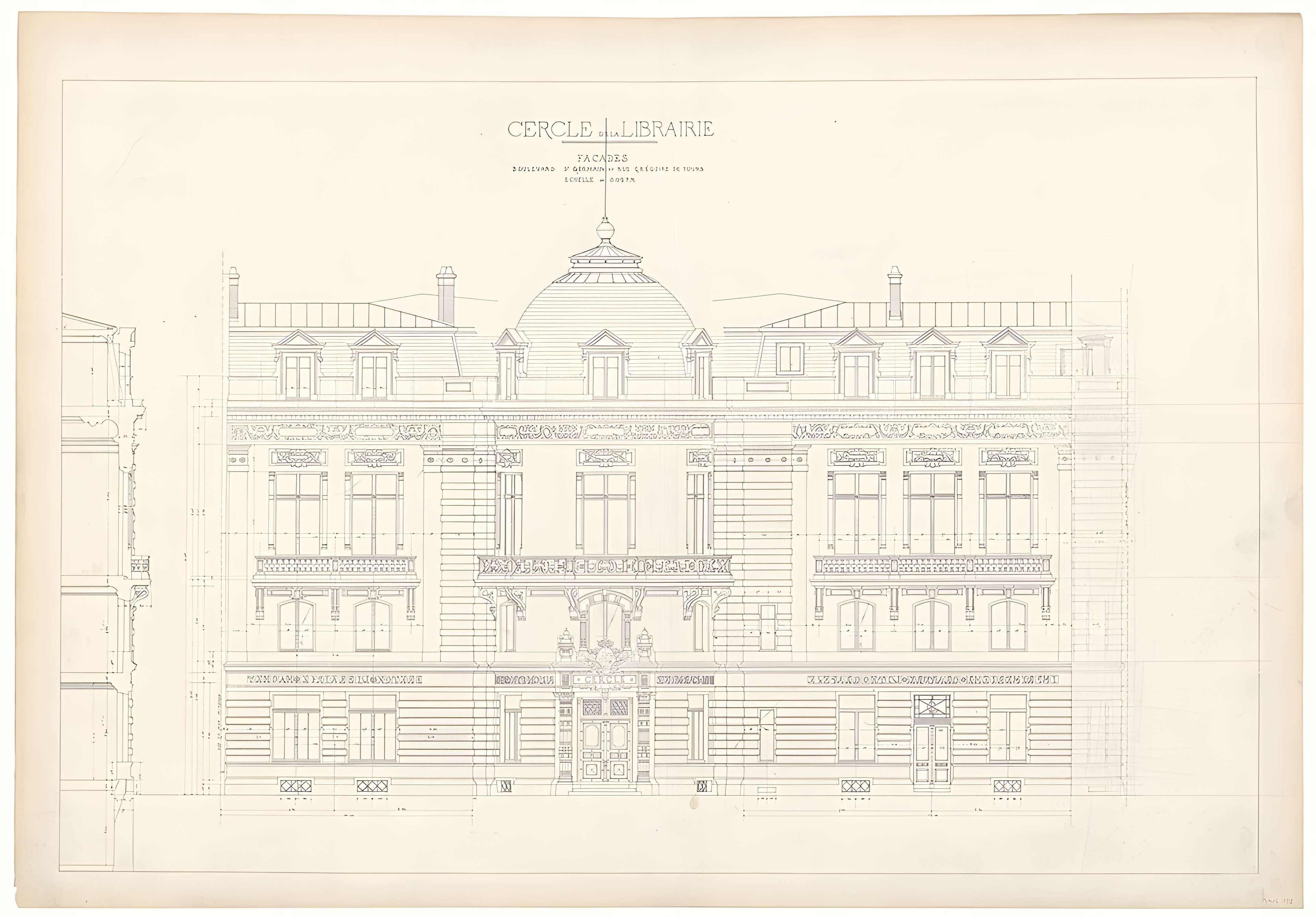 Immeuble du Cercle de la Librairie - Paris 6ème