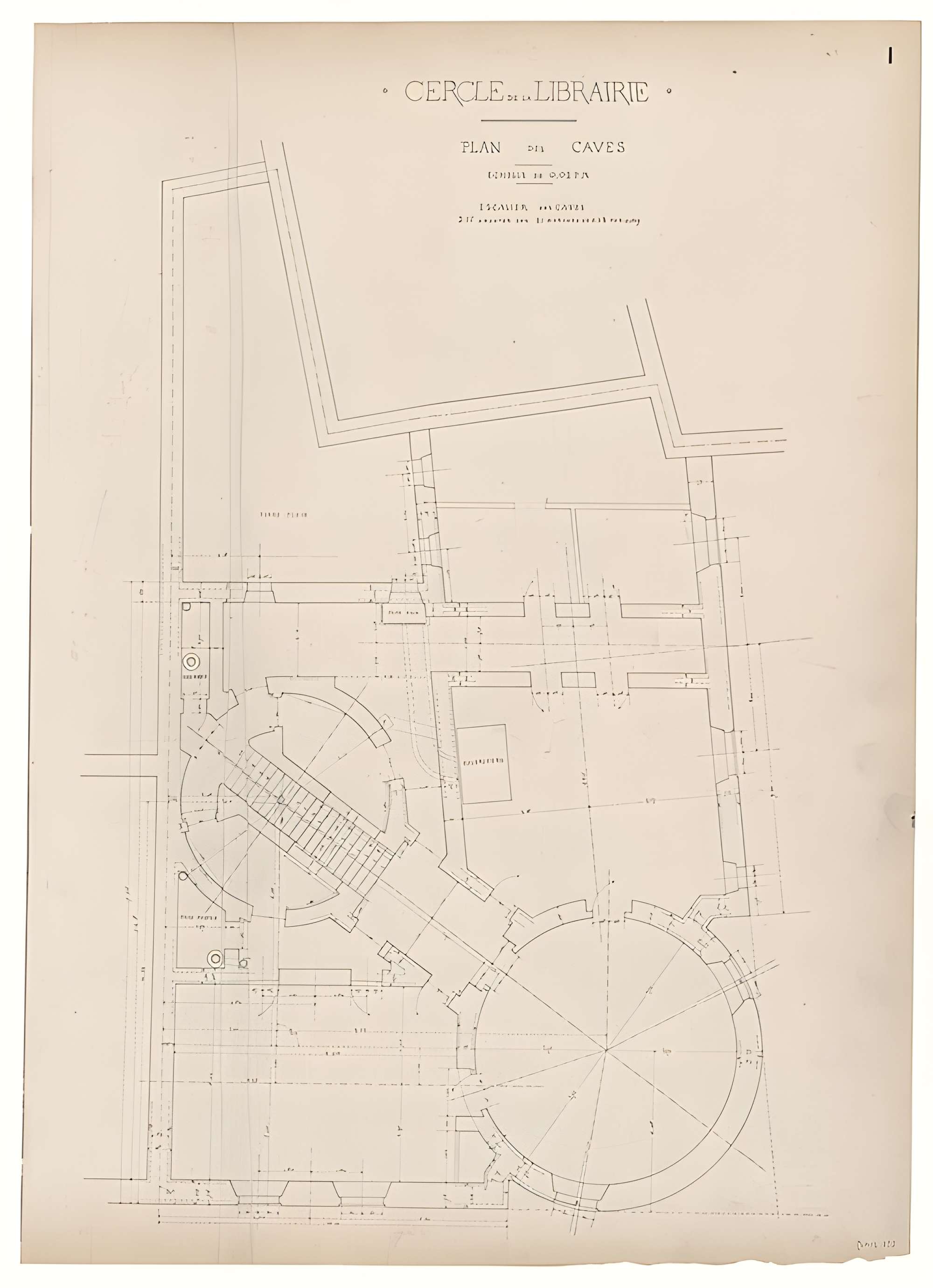 Immeuble du Cercle de la Librairie - Paris 6ème