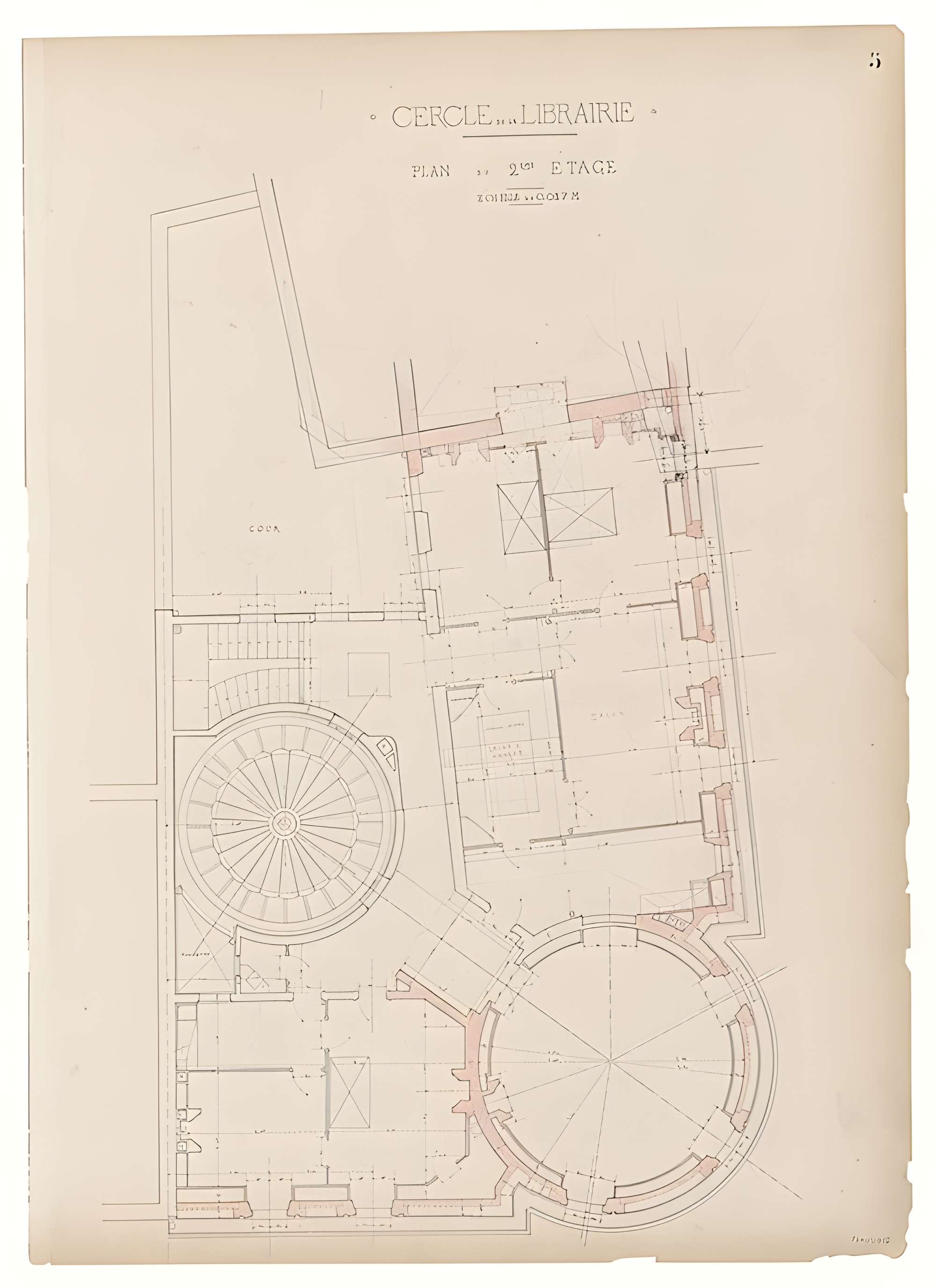 Immeuble du Cercle de la Librairie - Paris 6ème