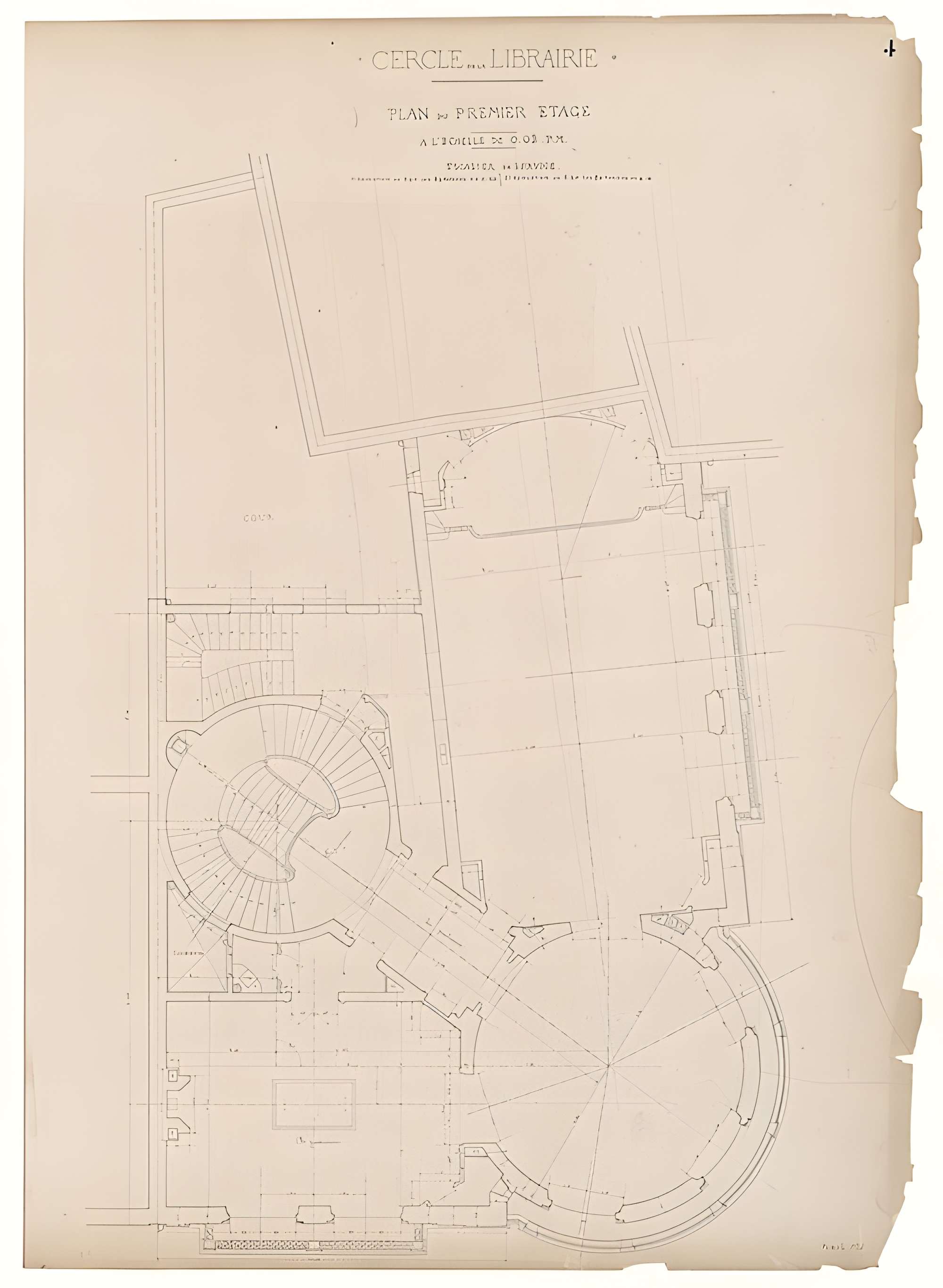 Immeuble du Cercle de la Librairie - Paris 6ème