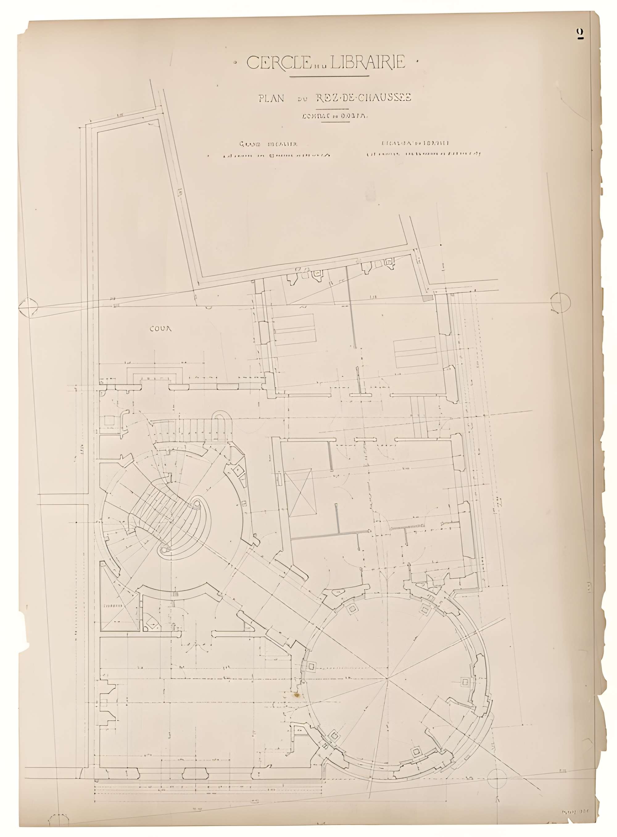 Immeuble du Cercle de la Librairie - Paris 6ème